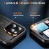 Cozycase Waterproof Case for iPhone 13 Pro Max - Full Body Dustproof Shockproof with Built-in Screen Protector - Black