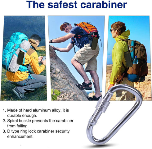 LTGEM Silicone Carrying Travel Case for JBL FLIP 5 Waterproof Portable Speaker with Extra Carabiner - Green