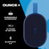 Ounce+ Wireless Bluetooth Speaker - IPX7 Waterproof Mini Portable Speaker with 16 Hour Battery, True Wireless Stereo, and Ballistic Nylon Carry Strap