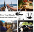 Phone Chest Mount Harness Vest - Head Strap Clip Holder for POV/VLOG, Compatible with iPhone, Samsung, GoPro