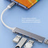 7 1 1 3.0, 2 2.0 USB A C Hub, Aluminum in USB Hub, USB Hub with USB A USB and Type C Ports for PC Computer Mobile Phone