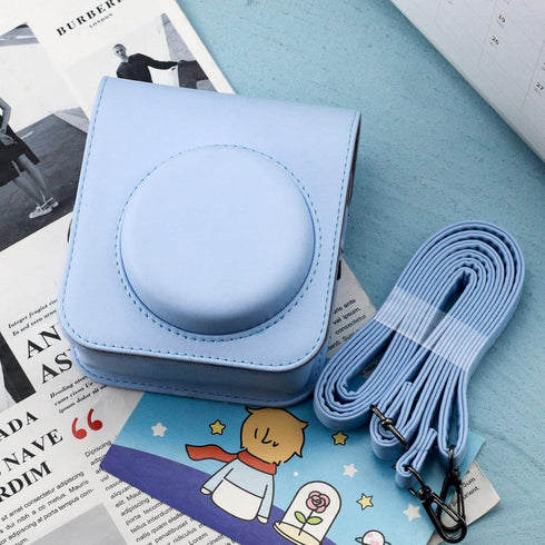 Frankmate Protective Case for Fujifilm Instax Mini 12 Instant Film Camera, Accessory Pocket and Strap