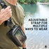 Pelican Marine Waterproof Sling Bag 2L, Crossbody Bag with Detachable Strap and Touchscreen Compatible Phone Compartment