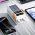 Generic 120W 50000mAh 4 3 Backpacking, Solar Battery Mobile Bank - External Power Bank, Outputs & Inputs | Portable