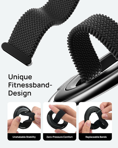 SODI 17/16/15/14/13/12 Magnetic Ring for Phone, Detachable Finger Strap Magnetic Phone Grip, Strong Magnet Phone Ring