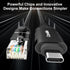 USB C to Ethernet Cable 20 FT, Type C to RJ45 Network Adapter, Gigabit, Braided, Directly Connected, Thunderbolt 4/3