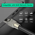 VCELINK Tool Free RJ45 Connectors Cat 8, Shielded Modular Plugs 40 Gbps 2000MHz PoE++, 2-Pack