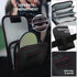 Professional Photography Filter Bag, 3-Pocket Camera Lens Filter Bag Entrainment, Waterproof And Dustproof Anti-Fall Design Suitable for 25mm-82m Filters, Pack of 2 (Black)