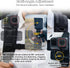 MINIFOCUS Backpack 360 Insta360 Magnetic Mount Clip, Universal Swivel Action Camera Clip for Go Pro DJI Osmo AKASO