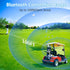 Golf Cart Bluetooth Speaker, Magnetic Portable Wireless Speaker with Loud Stereo Sound, 20 Hours Play