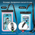 Waterproof Phone Pouch, Universal Case for iPhone 15 14 13 12 Pro Max XS Plus IPX8 Underwater Dry Bag for Cruise Travel