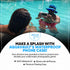 AquaVault 100% Waterproof Floating Smartphone Case & Money Pouch, Fits All Phones, Adjustable Neck Strap (Black)