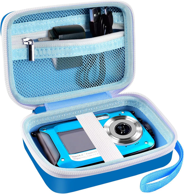 Digital Camera Case for Kids Compatible with CAMKORY, YISENCE, VAHOIALD, Kodak Pixpro, Canon PowerShot, Sony DSCW800 -