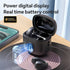 5.4 Clip on Earbuds Open Ear Earbuds Wireless Bluetooth Headphones LED Power Display Earphones with Wireless Charging