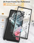 FNTCASE Samsung Galaxy S22 Ultra Case: Heavy Duty, Rugged, Dual Layer, Built-in Screen Protector & Kickstand, 5G-Black.