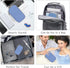 FYY Travel Cable Organizer Pouch, Electronic Accessories Carry Case, Portable Waterproof Double Layers Storage Bag