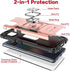 Galaxy A71 5G Case with Screen Protector, Shockproof Slim Fit Case with Car Mount Kickstand, Lightweight Protective