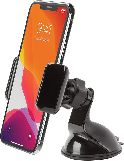 Scosche VWDSM2 Car Mount 3-in-1 Suction Cup Mount with Vent Clips for Mobile Devices - Window, Dash, Vent Mount