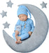 IGMaryBox Baby Moon Star Pillow Infant Posing Pillow Newborn Photography Prop Newborn