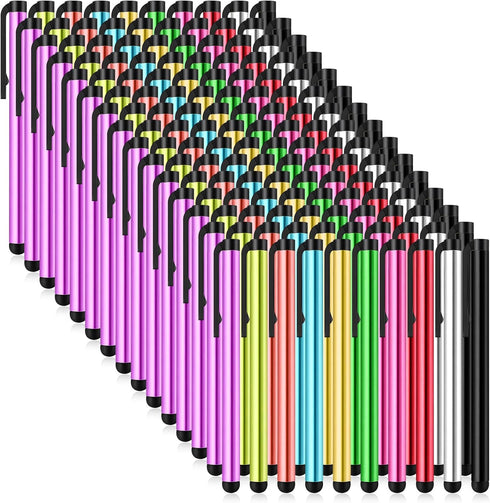 Exclaith 150 Pcs Styluses Pens for Touch Screens Universal Stylus Compatible with Touch