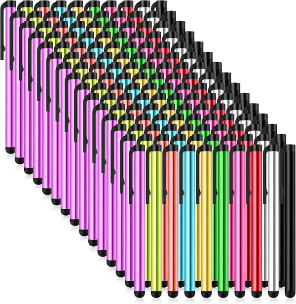 Exclaith 150 Pcs Styluses Pens for Touch Screens Universal Stylus Compatible with Touch