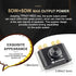 X50H 50W+50W 2.0 TPA3116D2 19V4.74A Bluetooth Amplifier Power Output with Remote Control, Stereo Bluetooth Amplifier