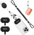 Azrra Phone Tether with Drop Protection: 31” Retractable Phone Clip, Universal Lanyard & Tether Tabs