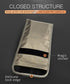 LVFEIER Security Pouch - Anti-Tracking Anti-Spying GPS RFID Signal Blocking Bag for Cell Phone Privacy Protection