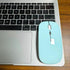 Bluetooth Wireless Mouse for Mac Laptop Chromebook Windows Desktop Computer Notebook PC MacBook iPad Pro Air, Rechargeable Wireless Mouse(Blue)