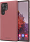 Crave Dual Guard for Samsung Galaxy S22 Ultra Case, Shockproof Dual Layer Protection for S22 Ultra 5G - Berry