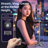 MiniLuxis 4-in-1 Magnetic Phone Tripod, Portable Selfie Stick, Pocket Size Foldable Extendable Tripod for iPhone