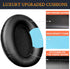 SOULWIT Earpads for Cowin E7/E7 Pro Headphones, Soft Protein Leather, Noise Isolation Foam - Black (Not for SE7)