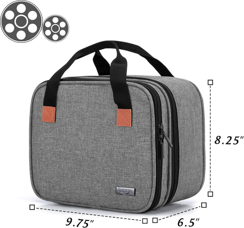 LUXJA Carrying Bag Compatible with DR.J Mini Projector, Projector Portable Case for Accessories (Fits Most Major Mini