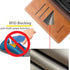SUANPOT for Samsung Galaxy Note 10, RFID Blocking Leather Wallet Case, Flip Folio Book Cover for Women Men