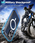 Beeasy Waterproof Case for iPhone 15 Pro Max, 360 Degree Outdoor Protective Case with Screen Protector, Black