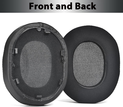 Adhiper Replacement Earpads for Sony WH-1000XM5, Soft Cooling Gel and Memory Foam Headphone Earpads (Black)