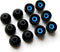 12 pcs (L) Large Hybrid Replacement Set Earbuds Eartips, Compatible with Sony XBA, MDR and DR Series
