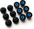 12 pcs (L) Large Hybrid Replacement Set Earbuds Eartips, Compatible with Sony XBA, MDR and DR Series