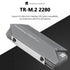 Thermalright M.2 2280 SSD Cooler, High Performance Double Side Thermal Pad,2280 SSD Heatsink Cooling for Internal Solid State Drive