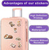 50 PCS Cute Otter Stickers, Waterproof Vinyl Decals for Water Bottles, Skateboard, Guitar, Phone Case for Kids Adults