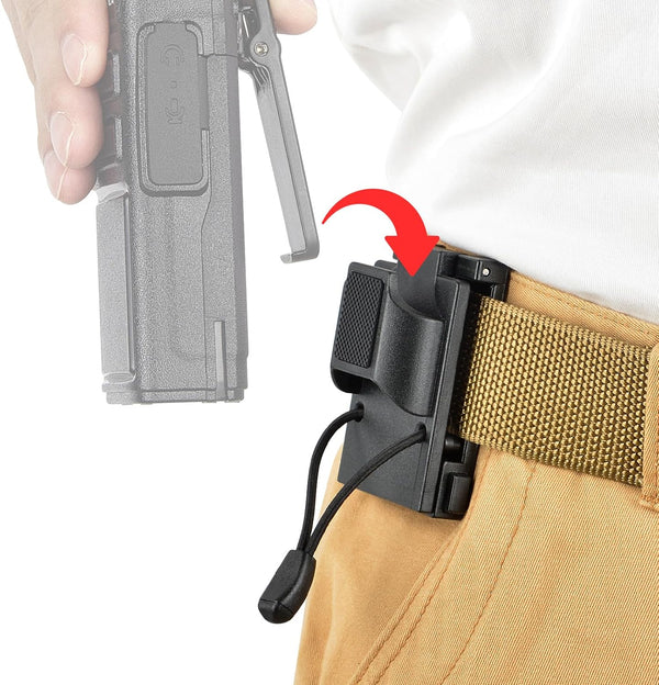 iGuerburn Radio Holster for Duty Belt - Accessories for 1.75"/2"/2.25'' Belts, Law Enforcement Gear