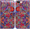 iPhone 8 Plus Case, iPhone 7 Plus Case, Bright Paisley Pattern Card Slot Wallet Leather Cover for iPhone 8/7 Plus
