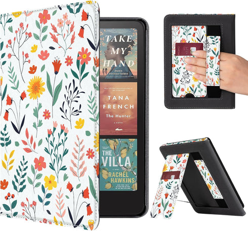 CoBak Case with Stand for Ebook Readers - Durable PU Leather Cover with