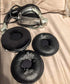 VL90 Velvet Replacement Ear Pads for Sennheiser HD205 HD215 D225, Audio-Technica ATH-T2, Pro700, Technics RP-DH1200,