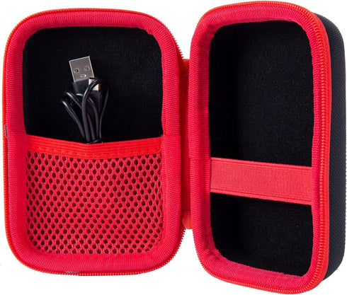 Aenllosi Hard Carrying Case for OLYMPUS Tough TG-6 / OM System Tough TG-7 Waterproof Camera (Case Only), Red