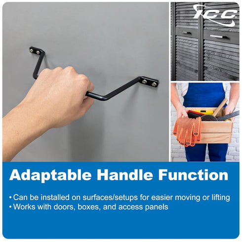 ICC 5" 25-Pack Plastic Cable Distribution D Ring, Non-Conductive Wall Cable Organizer, Cable Hanger & Wire Loop