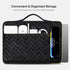 Lacdo 360° Protective Laptop Sleeve Case for 14 Inch HP Lenovo Dell ASUS Acer Chromebook, Elegant Black