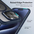 ESR Classic Series Clear Dark Blue Case for iPhone 15 Pro Max, MagSafe Compatible, Military-Grade, Scratch-Resistant.
