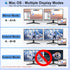 Aibilangose 2 USB C to Dual HDMI Adapter for Dell/HP/MacBook, HDMI Splitter Extended Display, Double hdmi for Monitors