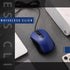 Hoteam 12 Pcs Blue Wired Computer Mouse Bulk Cord USB Computer Mice Ergonomic Wired Mouse for Pcs, Computers, Laptops
